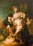 PIAZZETTA, Giovanni Battista The Fortune Teller Sweden oil painting artist